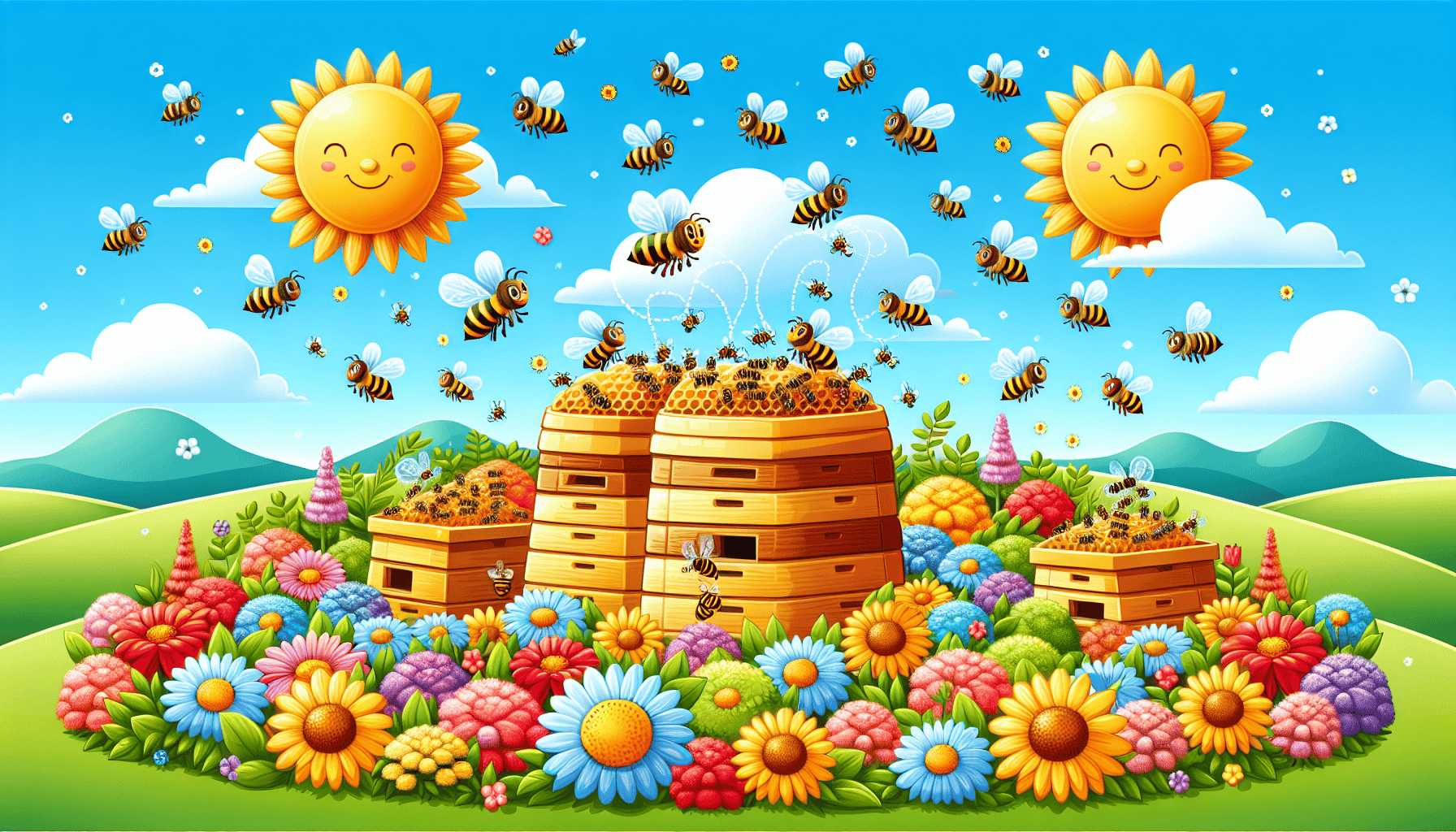 An illustration highlighting the benefits of swarm prevention.